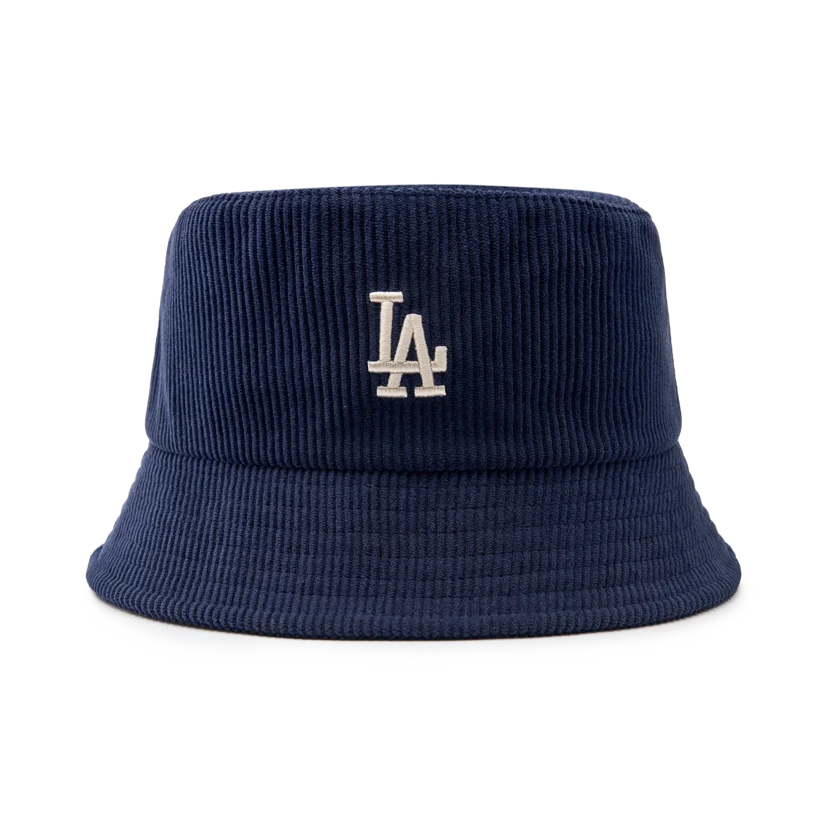 MLB] Corduroy bucket hat LA Dodgers 3AHTC0136-07NYD NYD